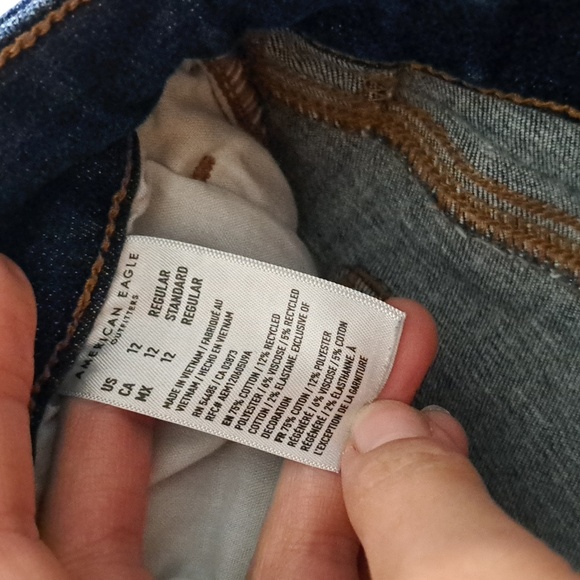 American Eagle Fit and Flare Next Level Stretch Jeans - Picture 6 of 6